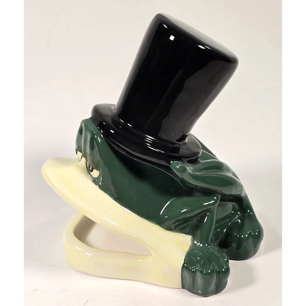 Vintage 1994 Warner Brothers MIchigan J. Frog Ceramic Scrubbie/Sponge Holder
